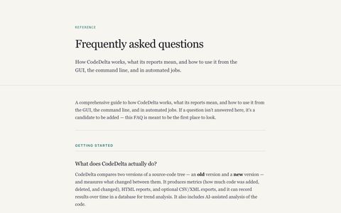 FAQ